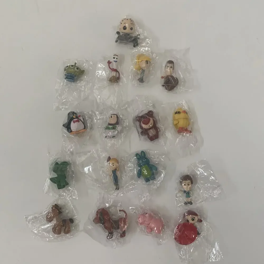 Toy Story Set of 17 Assorted Cake Toppers Mini Figures 2'' Decorating Playset